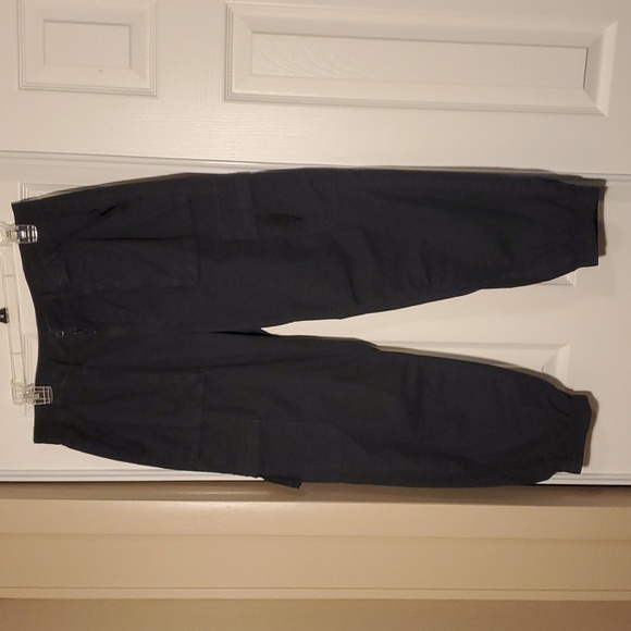 American Eagle Snappy Stretch Baggy Cargo Jogger Sz 10 Short - Picture 4 of 10